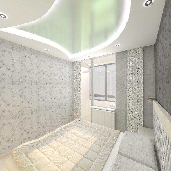 Проект дизайн интерьера трехкомнатной квартиры