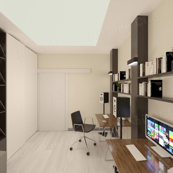 Дизайн интерьера однушки