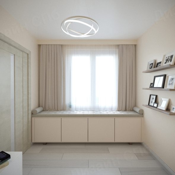 оформление гостиной трехкомнатной квартиры спб