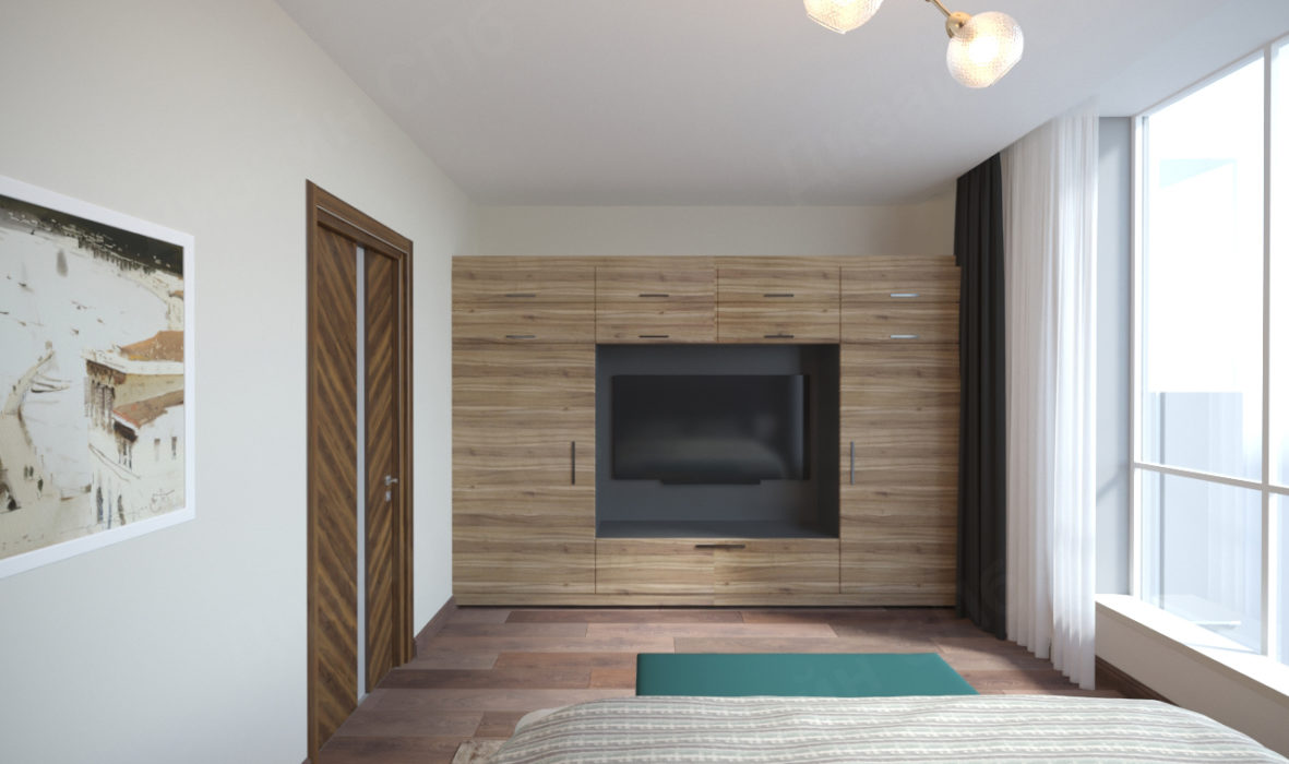 Дизайн проект современной двухкомнатной квартиры 20