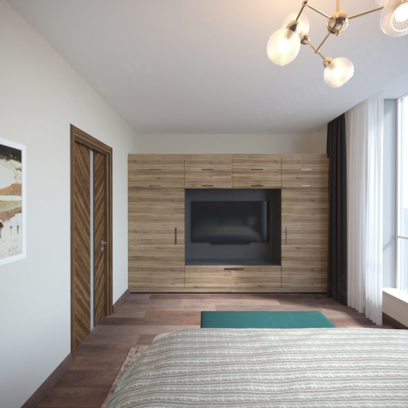 Дизайн проект современной двухкомнатной квартиры 20