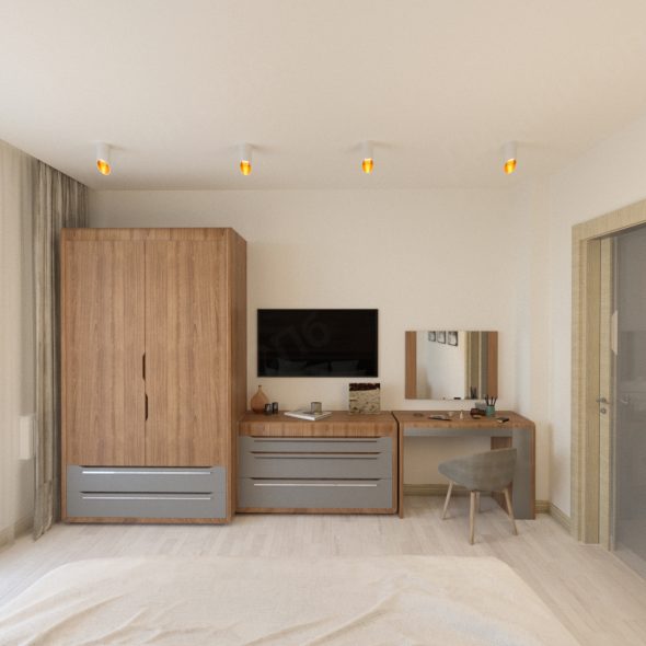 Дизайн проект современной четырехкомнатной квартиры 22