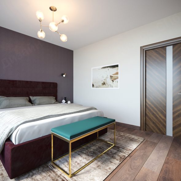 Дизайн проект современной двухкомнатной квартиры 21