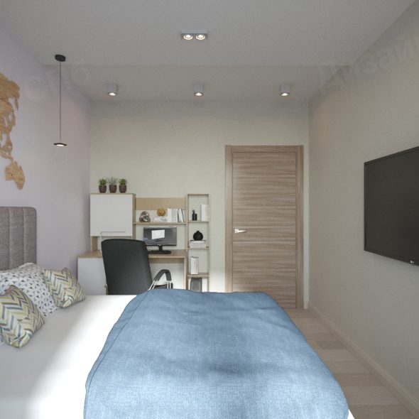 Дизайн проект квартиры в пгт