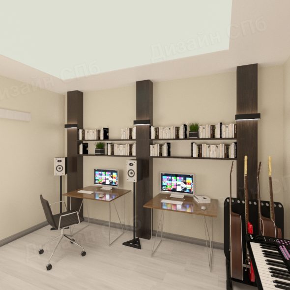 Дизайн интерьера однушки