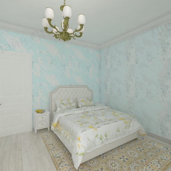 Дизайнерский проект трехкомнатной квартиры