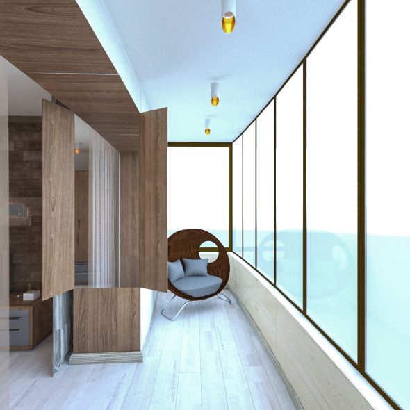 Дизайн проект современной четырехкомнатной квартиры 25