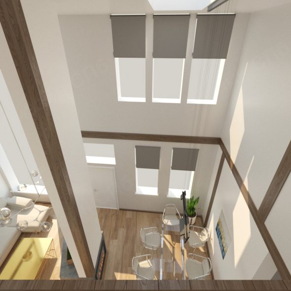 Красивый дизайн проект частного дома 19