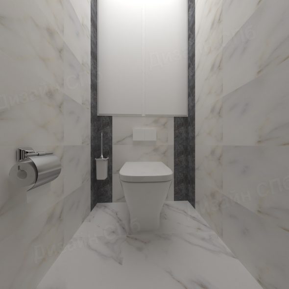 Проект дизайн интерьера трехкомнатной квартиры