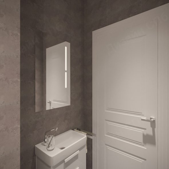 Дизайн проект трехкомнатной кв 20