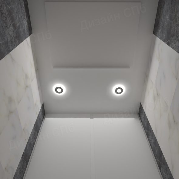 Проект дизайн интерьера трехкомнатной квартиры