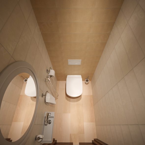 Дизайн проект современной двухкомнатной квартиры 22