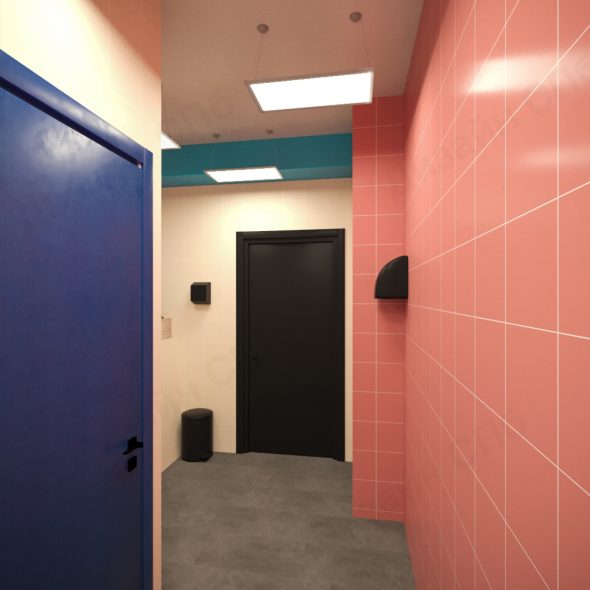 Современный дизайн проект кафе 