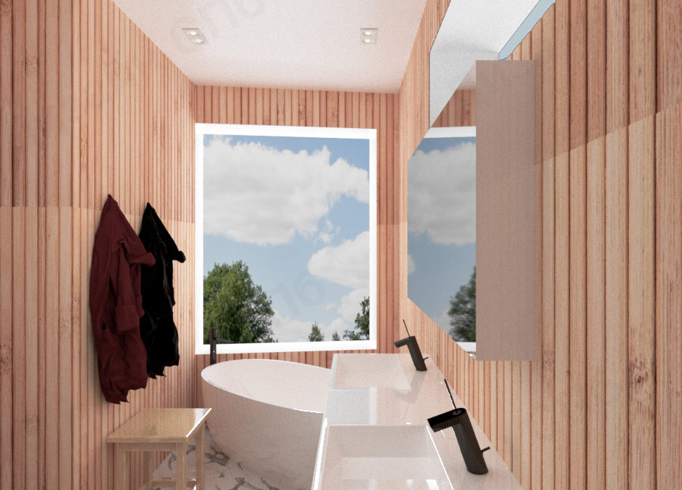 Дизайн проект частного дома в Репино