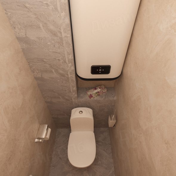 компактное решение по оформлению санузла в квартире из 4-х комнат