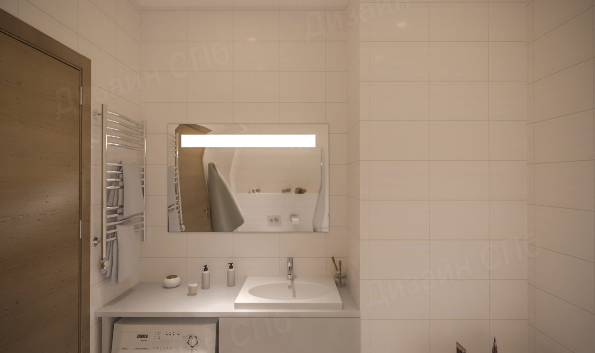 ванная комната 1-комнатной квартиры дизайн со стиральной машиной