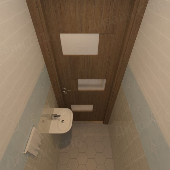 мини санузел 2-х комнатной квартиры дизайн недорого