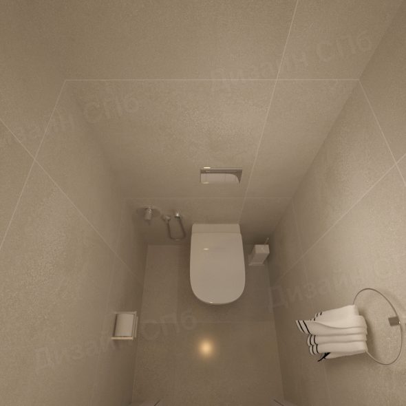 эргономичное дизайн-решение для санузла однушки