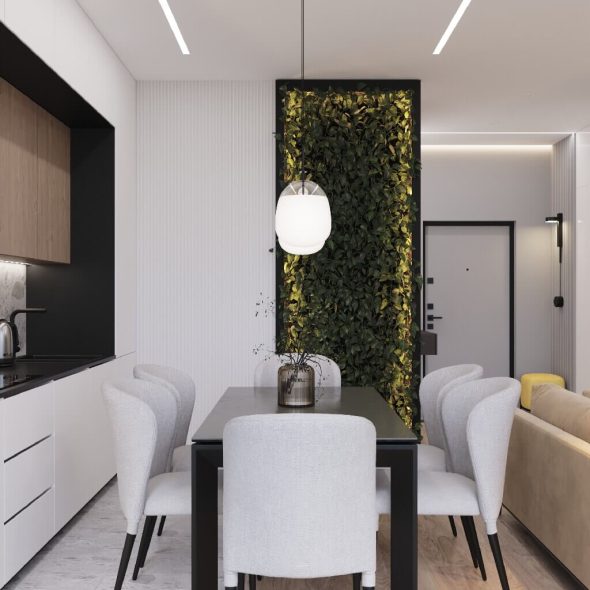 зонирование и оформление 3-комнатной квартиры в спб