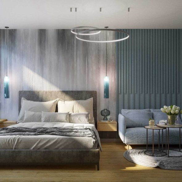 дизайн проект спальни 14 кв метров