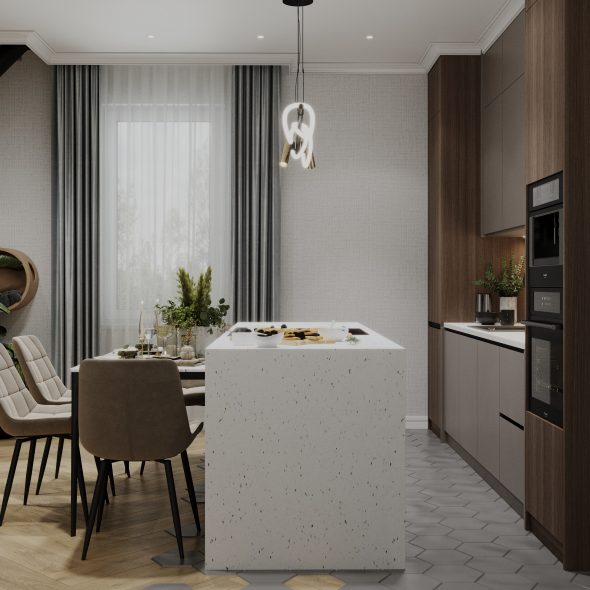 Коттедж для большой семьи