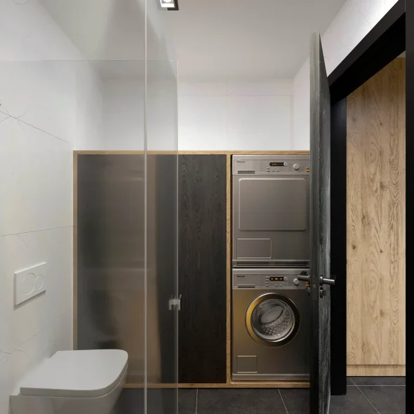 Однокомнатная квартира холостяка в стиле лофт 42 м2 