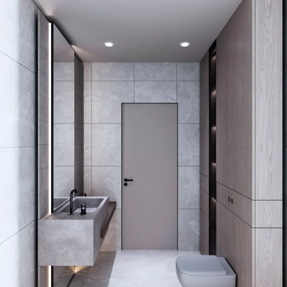 Минималистичная однушка 47 м2