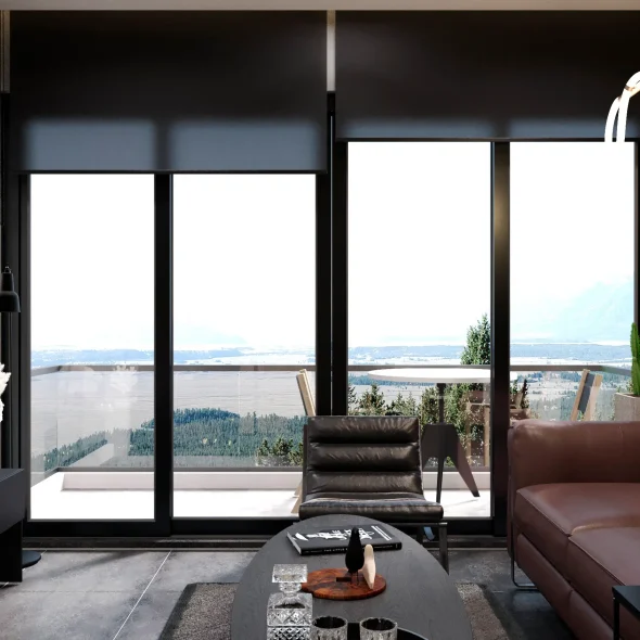 Однокомнатная квартира холостяка в стиле лофт 42 м2 