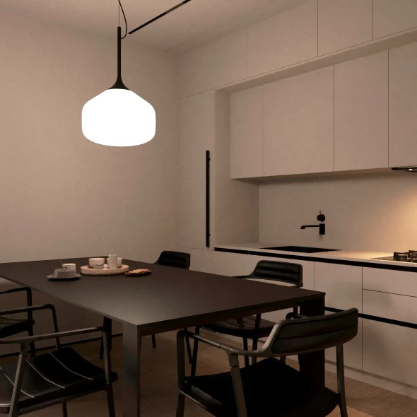 Минималистичная однушка 47 м2