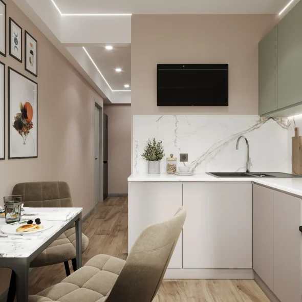 Однокомнатная квартира для молодой семьи