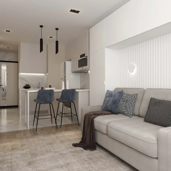 Студия 28м2 на Воронцовском