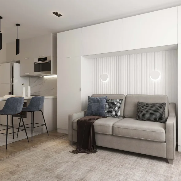 Студия 28м2 на Воронцовском