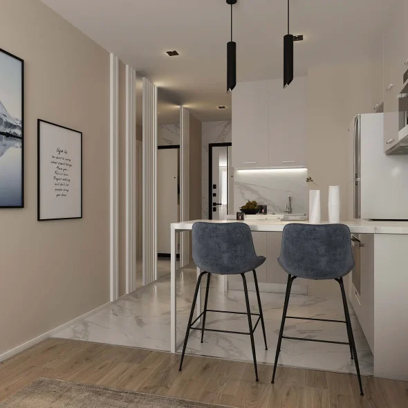 Студия 28м2 на Воронцовском