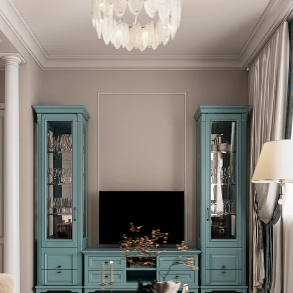 Дизайн двухкомнатной квартиры для супружеской пары 47,9 м2