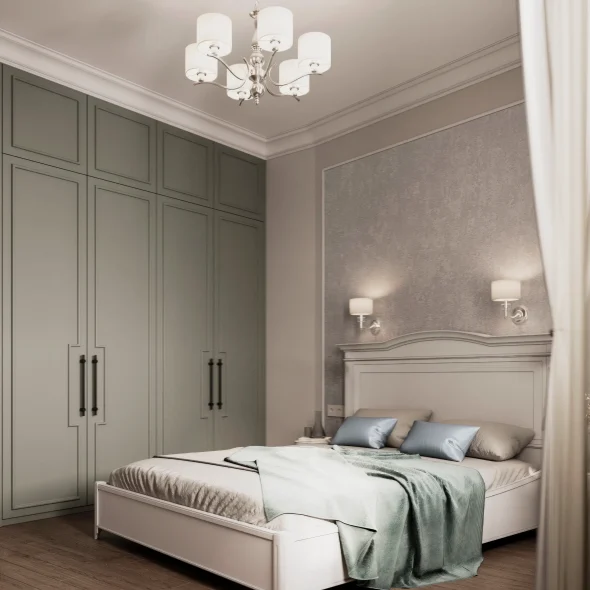 Дизайн двухкомнатной квартиры для супружеской пары 47,9 м2