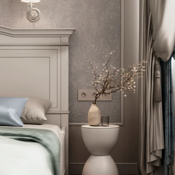 Дизайн двухкомнатной квартиры для супружеской пары 47,9 м2