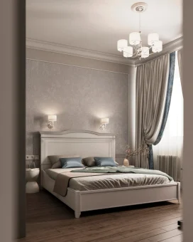 Дизайн двухкомнатной квартиры для супружеской пары 47,9 м2