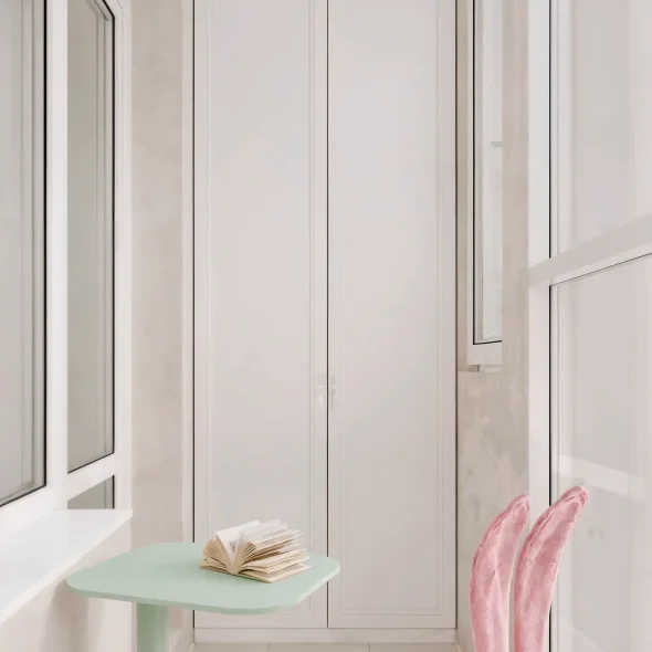 Двухкомнатная квартира для семейной пары с ребенком