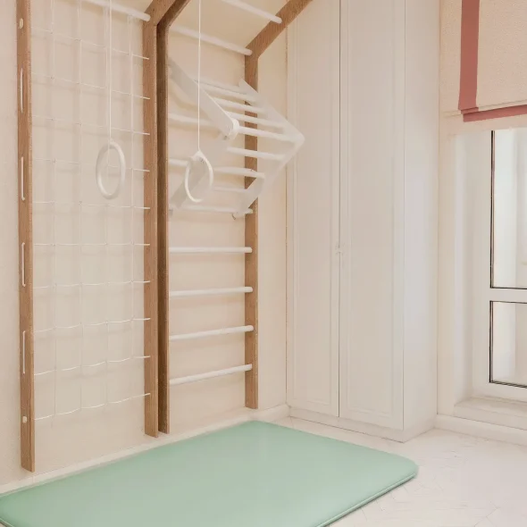 Двухкомнатная квартира для семейной пары с ребенком