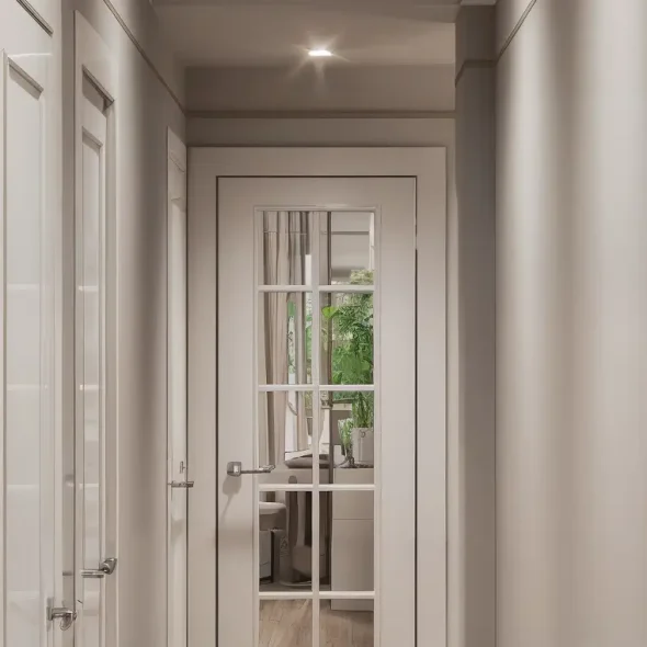 Двухкомнатная квартира для двух сестер 65 м2