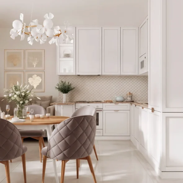 Двухкомнатная квартира для семейной пары с ребенком