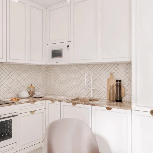 Двухкомнатная квартира для семейной пары с ребенком