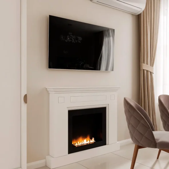 Двухкомнатная квартира для семейной пары с ребенком