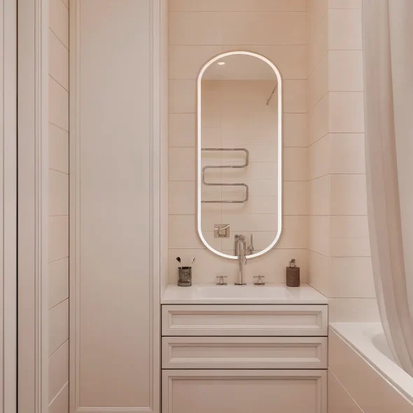 Двухкомнатная квартира для семейной пары с ребенком