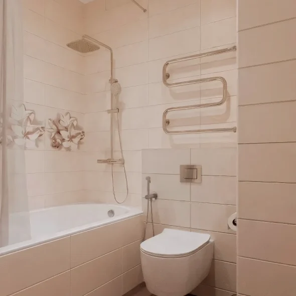 Двухкомнатная квартира для семейной пары с ребенком