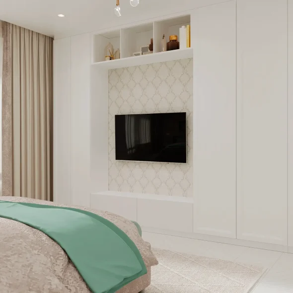 Двухкомнатная квартира для семейной пары с ребенком