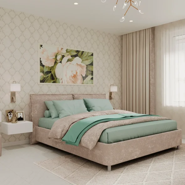 Двухкомнатная квартира для семейной пары с ребенком