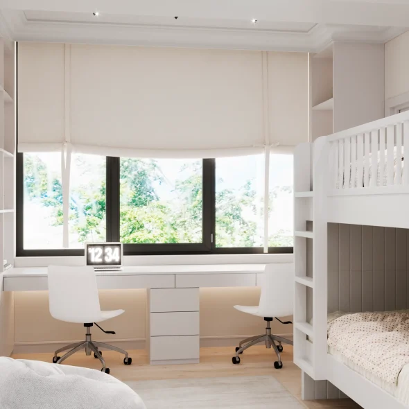 Трехкомнатная квартира для для семьи с 2 детьми