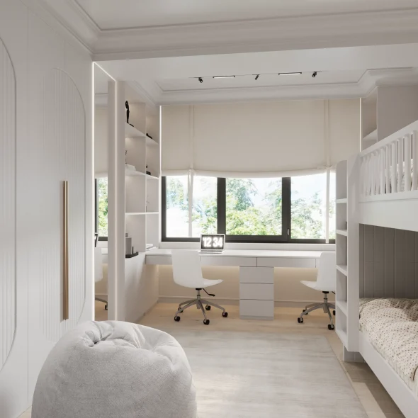 Трехкомнатная квартира для для семьи с 2 детьми