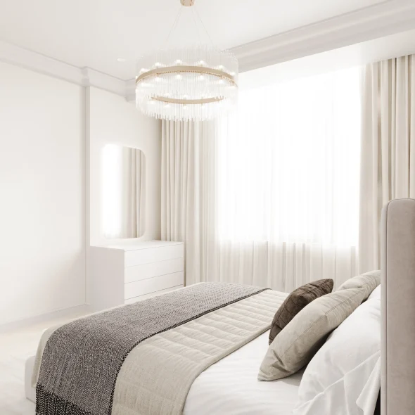 Трехкомнатная квартира для для семьи с 2 детьми